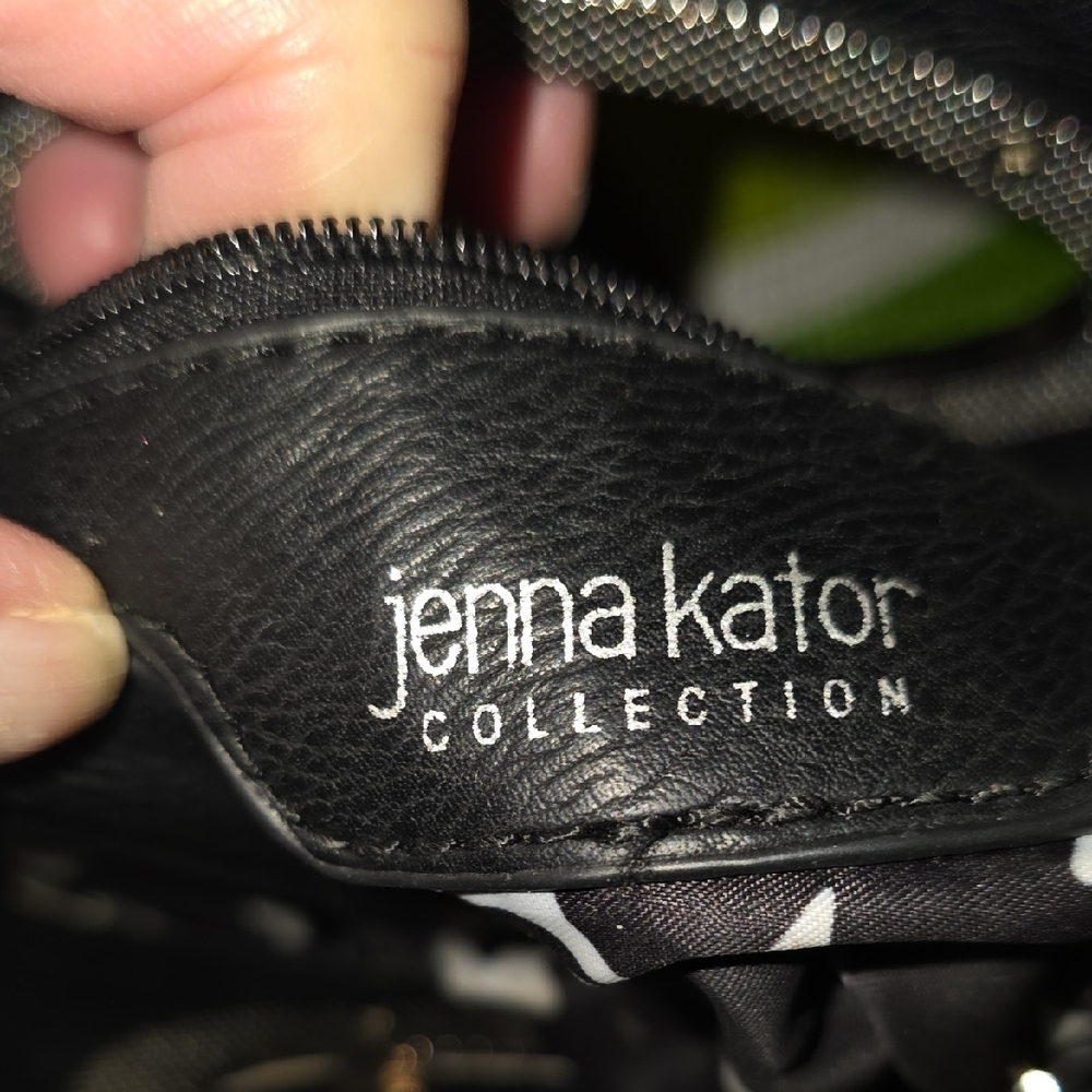 Jenna Kator  Black Leather Crossbody Bag - Picture 10 of 11